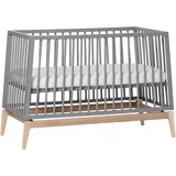 Leander® otroška postelja luna™ baby 60x120 grey
