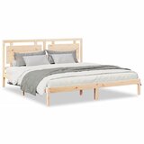  Dugi okvir kreveta bez madraca 200 x 210 cm masivno drvo | shoptok.hr