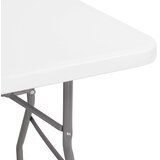  Sklopivi stol za catering dimenzija 180 x 74 x 74 cm bijeli | shoptok.hr