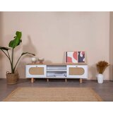 Hanah home Bohem - White, Oak WhiteOak TV Stand | ePonuda.com