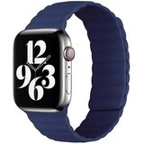  Silikonska narukvica za Apple Watch sa magnetom plava 38/ 40/ 41 mm | Eponuda.com
