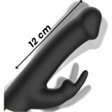 Ibiza Vibrator Rabbit Rotating Black | Shoptok.si