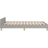  Okvir za krevet bez madraca svjetlosivi 120x190 cm od tkanine | shoptok.hr