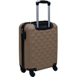  2-dijelni set čvrstih kovčega smeđi ABS | shoptok.hr