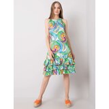 RUE PARIS Dress-CHA-SK-0852.89P-white-green | shoptok.hr