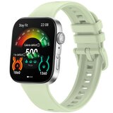 INF Združljiv s Huawei Watch Fit 3/4 Silikonski pašček za uro Green, (5000079422) | Shoptok.si