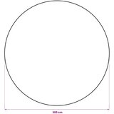  Stolnjak od jute Prirodna Ø 300 cm 100% Jut | shoptok.hr
