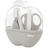 Akuku Set za njegu bebe siva - torbica jabuka Cijene