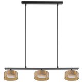 Brilagi LED RGB prigušiva luster AURA LUX 3xGX53/14W/230V Wi-Fi Tuya crna/zlatna | Eponuda.com