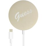 Guess MagSafe brezžična polnilna postaja, brezžični polnilecGUCBMSVSLG za iPhone 12 in iPhone 13 - zlat | Shoptok.si