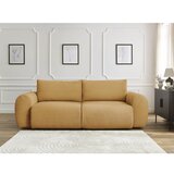 Bobochic Paris Senf žuta sklopiva sofa od samta 257 cm Lucien – | shoptok.hr