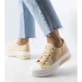Gemre Beige platform sneakers Hawthorne | Shoptok.si