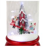 Christmas Dome Decoration Snow Santa Claus Red | shoptok.hr