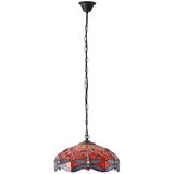 Endon 64081 - Luster na lancu Tiffany DRAGONFLY 3xE27/60W/230V, prečnik 41 cm | Eponuda.com