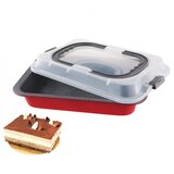 Altom design tepsija 36,3 x 24,5 x 5,5 cm s plastičnim poklopcem, 0204009240 | shoptok.hr