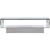 Furniture Fashion Maglehem klub stolić 130 × 60 cm, prozirni | shoptok.hr