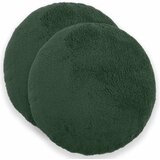  Presvlaka za jastuk 2 kom. HEERLEN Tamnozelena Promjer 30 cm - Tamnozelena Promjer 30 cm 2 | shoptok.hr