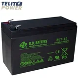 BATTERY Akumulator 12V 7Ah BC7-12 Battery terminal T2