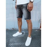 DStreet Jeansy męskie krótkie ciemnoszare | shoptok.hr