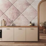  Foto tapeta - Perfect cuts - geometric symmetrical tiled pattern with pattern 450x315 Vodootporna | shoptok.hr
