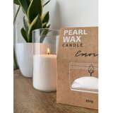 Emocio Pearl wax White sveča 350 g | Shoptok.si