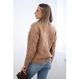 Kesi Sweater over the head made of Camel diamonds | shoptok.hr