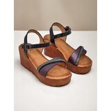 Resti Women's wedge sandals with rhinestones and glitter Aurora Glow | shoptok.hr