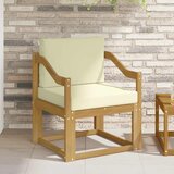  2 Komad Set vanjskih sofa Poliester Bijela i Krem | shoptok.hr