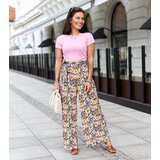 UR/CEO Purple wide pleated women's pants Sammira Cijene