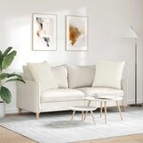  Jastučići za sofu 2 pcs Krema 60 x 60 cm Kordura tekstil | Eponuda.com