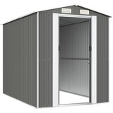  Vrtno spremište svjetlosivo 192x274x223 cm pocinčani čelik | shoptok.hr