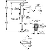 Grohe 242042432 Start Click-Clack armatura za umivalnik | Shoptok.si
