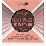 Benefit Goof Proof Brow Powder vodootporni puder za obrve 1.9 g Nijansa 4,5 neutral deep brown | shoptok.hr