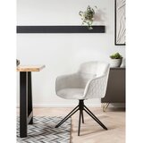 Livetastic Naslanjač Samt, Bež, Vrtljiv | Shoptok.si