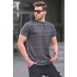 Madmext T-Shirt - Gray - Regular fit Cene