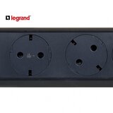 LG 694532 PRODUZNI BLOK 5X2P+E 1.5M (CRNA/T.SIVA) | ePonuda.com