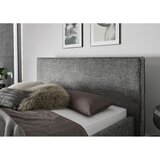 Meise Möbel Sivi tapecirani bračni krevet s prostorom za odlaganje s podnicom 180x200 cm Riva – | shoptok.hr