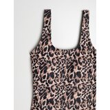 Sinsay Jednodijelni kupaći kostim s leopard printom | shoptok.hr