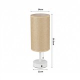  Brilagi - Stona lampa sa USB priključkom TABLON 1xE27/25W/230V bela/bež | Eponuda.com