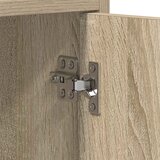 TV ormar 130 x 33 x 47 cm Hrast sonoma Konstruirano drvo | Shoptok.si
