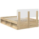  Konstrukcija postelje Sonoma 120 x 200 cm Masivno borovo les, (5000103088) | Shoptok.si