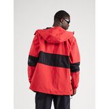Quiksilver Funkcionalna jakna 'HIGH IN TH HOOD' siva / rdeča / črna / bela | Shoptok.si