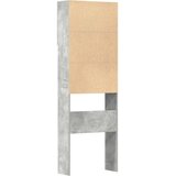 Ormarić za perilicu rublja boja betona 64x24x190 cm drveni | shoptok.hr