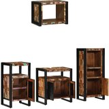  Set namještaja za kupaonicu 4 kom. Višebojno i crno | shoptok.hr