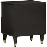  Nočna omarica 2 kosa 40x33x46 cm trdna borovina | Shoptok.si
