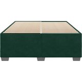  Okvir za krevet bez madraca tamnozeleni 140x190 cm baršunasti | shoptok.hr