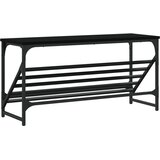  Stalak za cipele crni 90 x 30 x 45 cm od konstruiranog drva | shoptok.hr