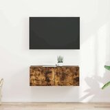 vidaXL TV stenska omara 2 pcs Dimljeni oreh 60 x 31 x 29.5 cm | Shoptok.si