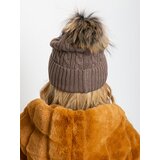 Wool Fashion Italia Cap-AT-CZ-173501.44-light brown | Shoptok.si