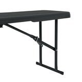  Nc3404 tamno siva sklopivna vrtna klupa 180 cm nils camp | shoptok.hr